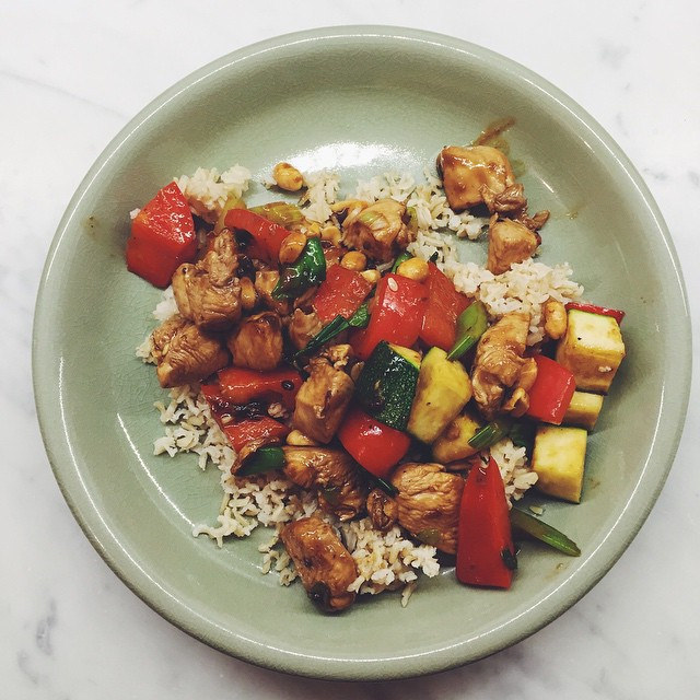 gong bao chicken with peanuts olga massov